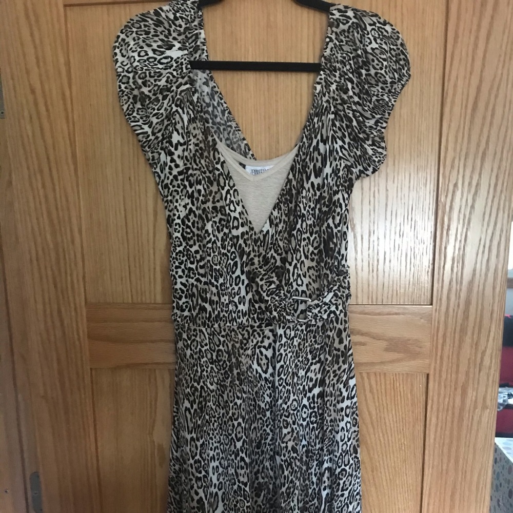 Womens medium leopard dress